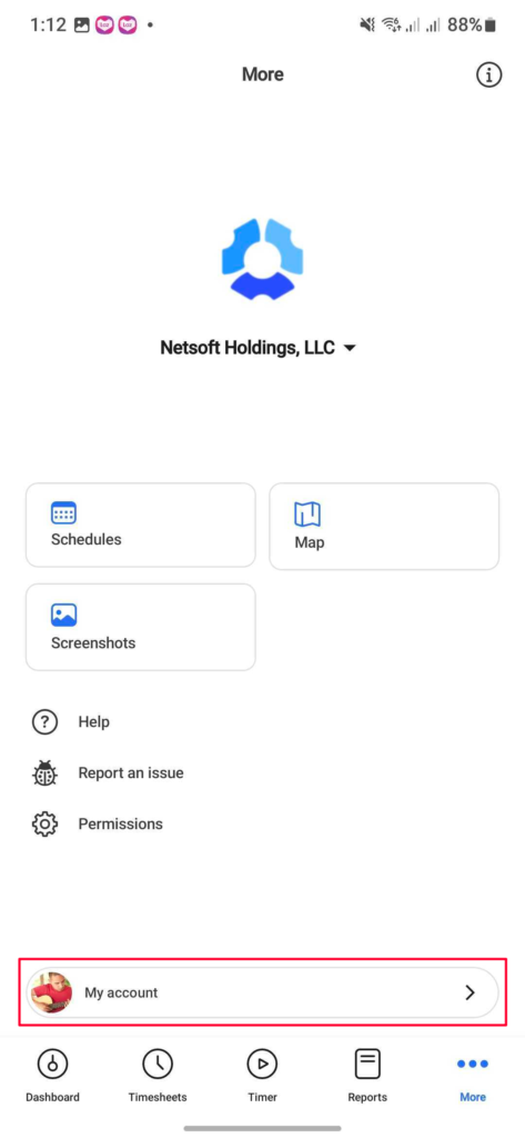 android_app_more_my_account android app more my account