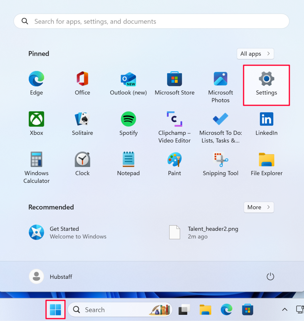 win11 settings