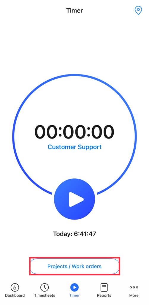 Projectworkorders mobileapp