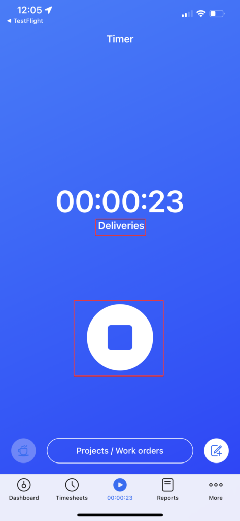 iOS time tracking play 3