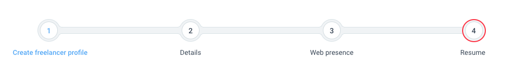 resume progress