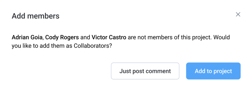 comment tag prompt add people