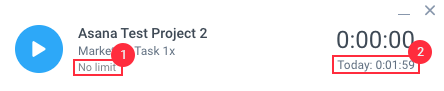 web timer limit today