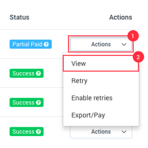 paid payment report