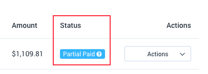 payment status in Hubstaff