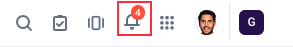 notification center bell icon