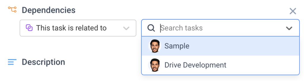 related to task selection