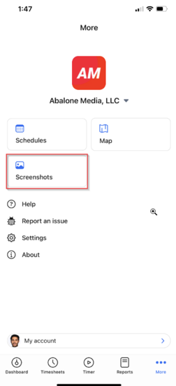 mobile app activities