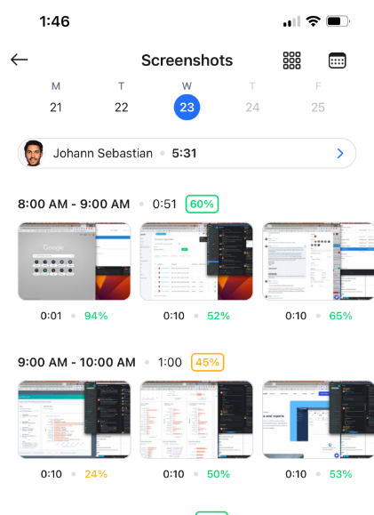 activity mobile app