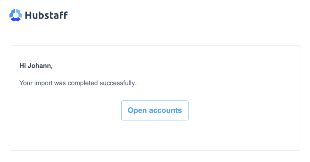 import members email notification