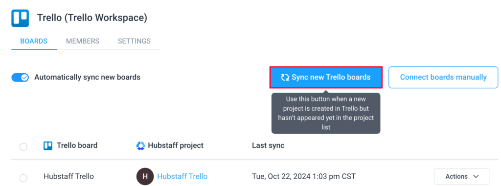 sync new trello boards