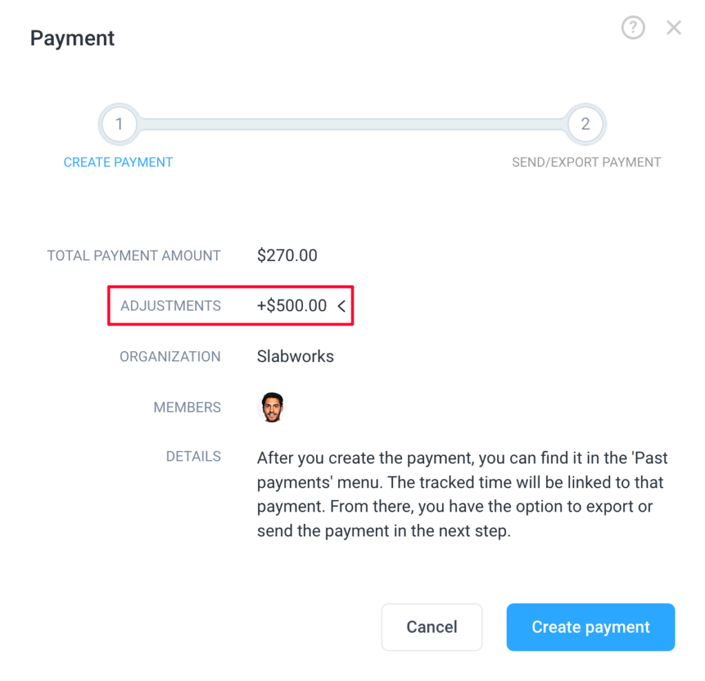 payroll adjustment manual timesheets